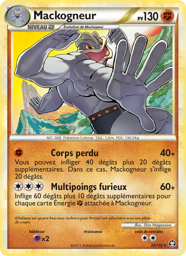 Mackogneur 26 — Triomphant (French Pokémon TCG card)