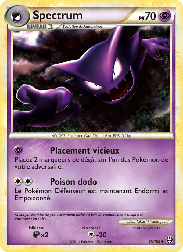 Spectrum 35 — Triomphant (French Pokémon TCG card)