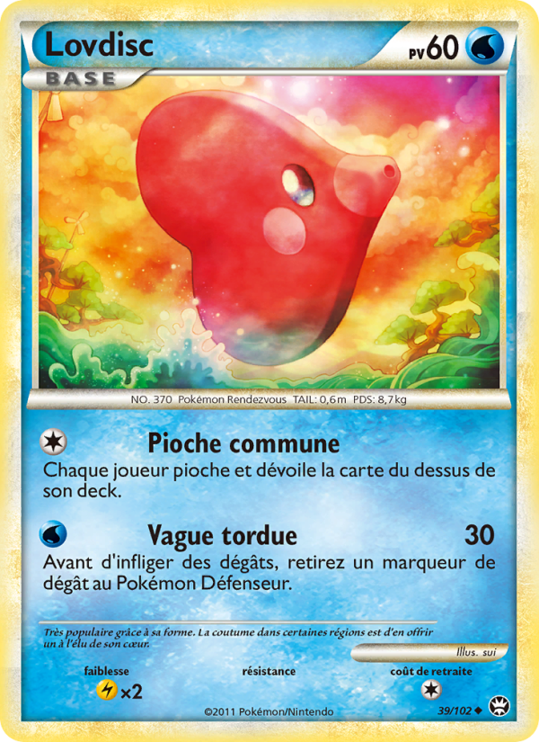 Lovdisc 39 — Triomphant (French Pokémon TCG card)