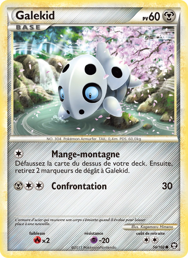 Galekid 56 — Triomphant (French Pokémon TCG card)