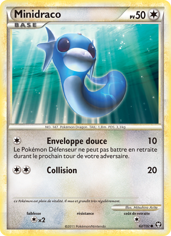 Minidraco 62 — Triomphant (French Pokémon TCG card)