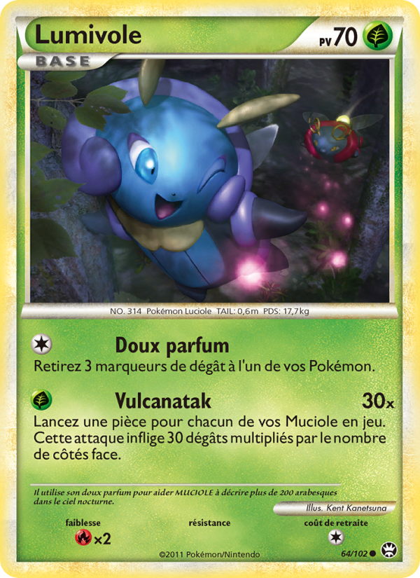 Lumivole 64 — Triomphant (French Pokémon TCG card)