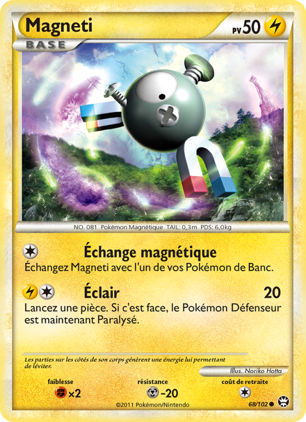 Magneti 68 — Triomphant (French Pokémon TCG card)