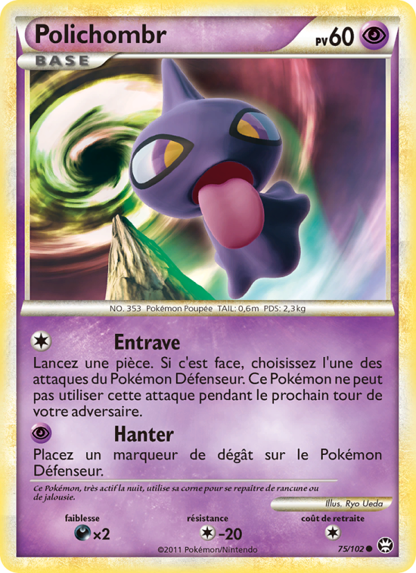 Polichombr 75 — Triomphant (French Pokémon TCG card)