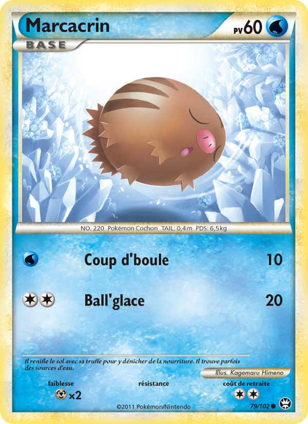 Marcacrin 79 — Triomphant (French Pokémon TCG card)