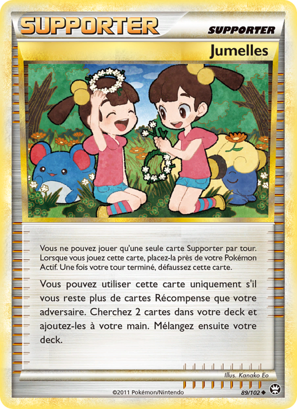 Jumelles 89 — Triomphant (French Pokémon TCG card)
