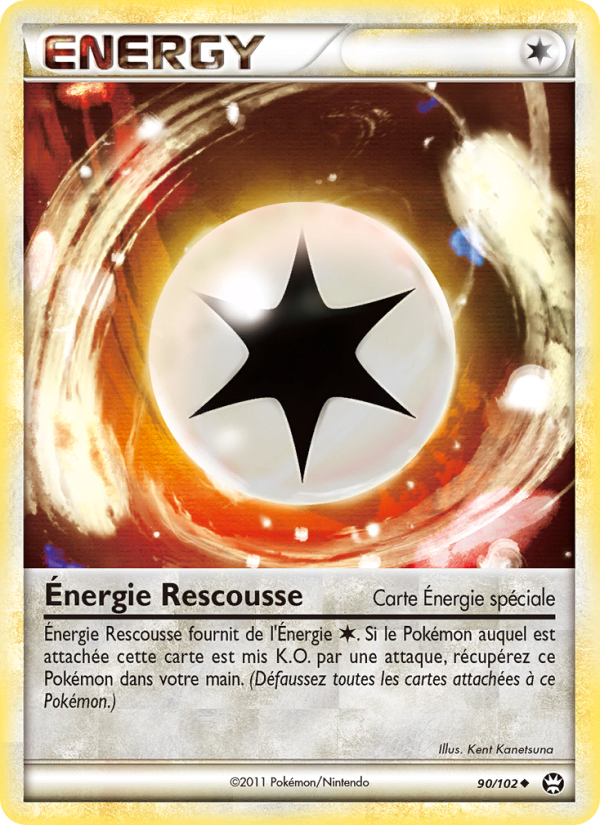 Énergie Rescousse 90 — Triomphant (French Pokémon TCG card)
