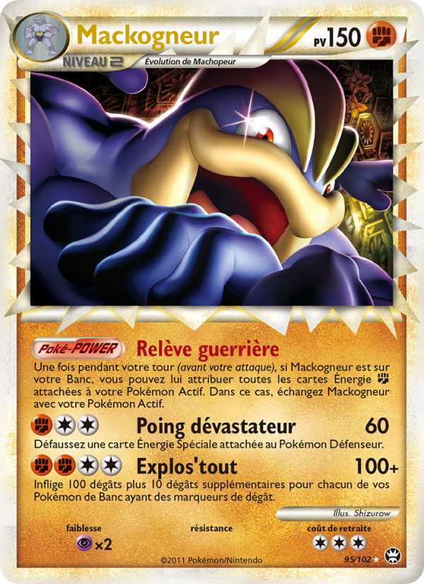 Mackogneur 95 — Triomphant (French Pokémon TCG card)