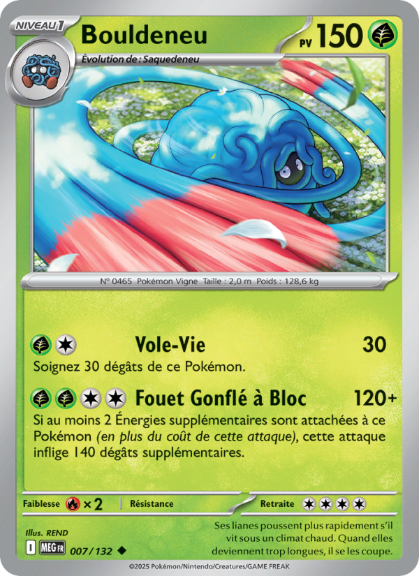 Bouldeneu 007 — Méga-Évolution (French Pokémon TCG card)