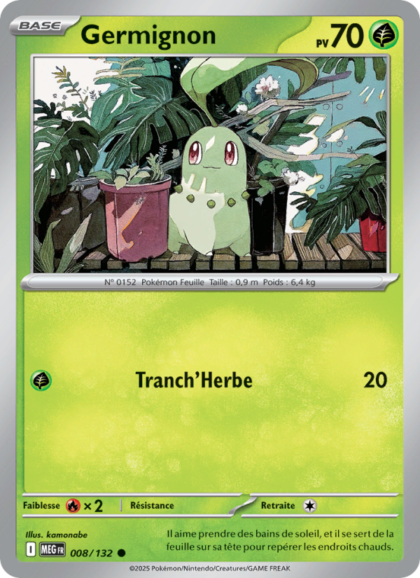 Germignon 008 — Méga-Évolution (French Pokémon TCG card)