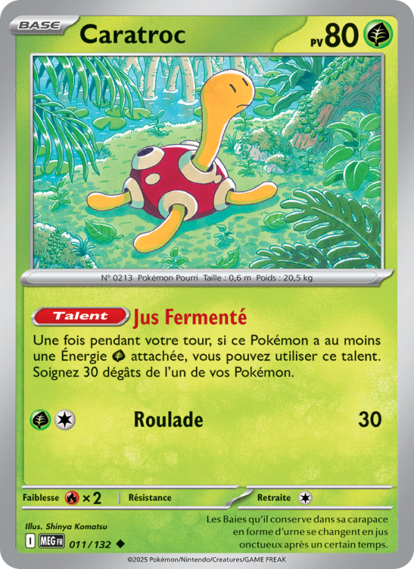Caratroc 011 — Méga-Évolution (French Pokémon TCG card)