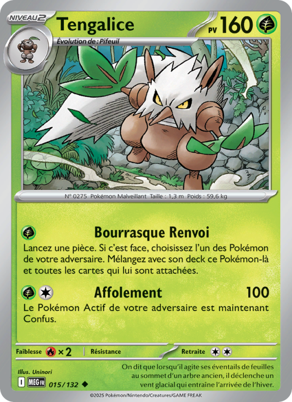 Tengalice 015 — Méga-Évolution (French Pokémon TCG card)