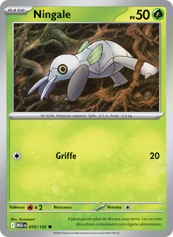 Ningale 016 — Méga-Évolution (French Pokémon TCG card)