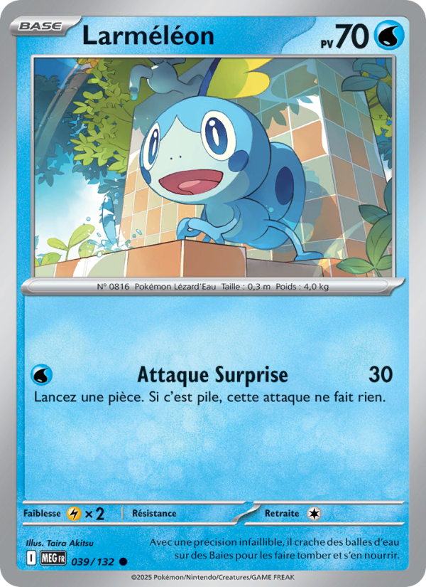 Larméléon 039 — Méga-Évolution (French Pokémon TCG card)