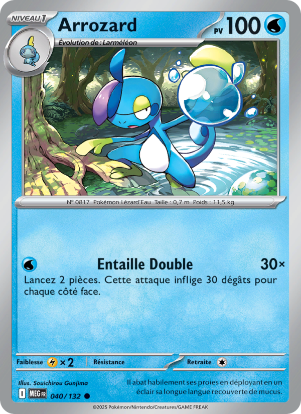 Arrozard 040 — Méga-Évolution (French Pokémon TCG card)