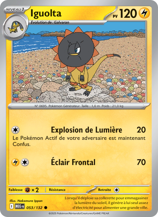Iguolta 053 — Méga-Évolution (French Pokémon TCG card)
