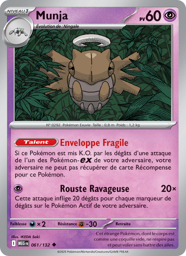 Munja 061 — Méga-Évolution (French Pokémon TCG card)