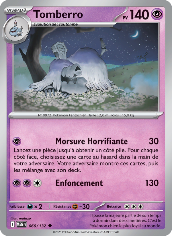 Tomberro 066 — Méga-Évolution (French Pokémon TCG card)