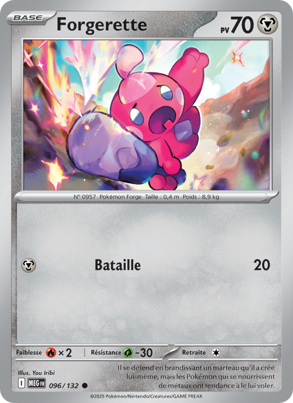 Forgerette 096 — Méga-Évolution (French Pokémon TCG card)