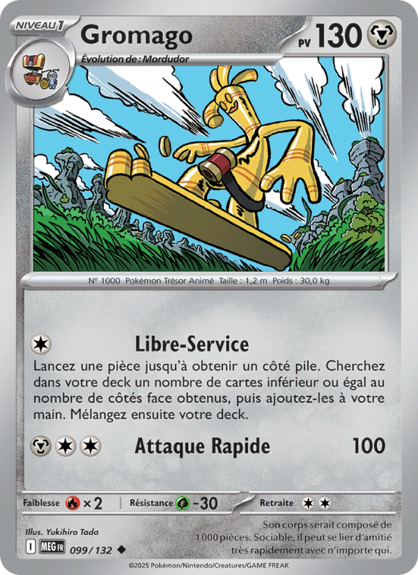 Gromago 099 — Méga-Évolution (French Pokémon TCG card)
