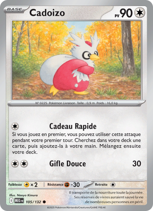Cadoizo 105 — Méga-Évolution (French Pokémon TCG card)