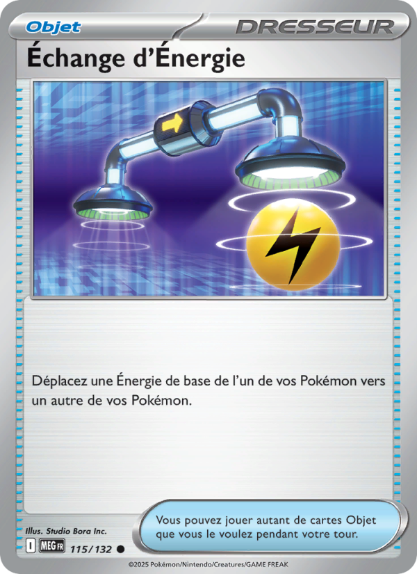 Échange d'Énergie 115 — Méga-Évolution (French Pokémon TCG card)