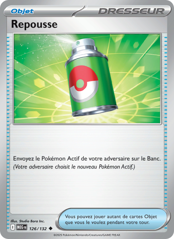 Repousse 126 — Méga-Évolution (French Pokémon TCG card)
