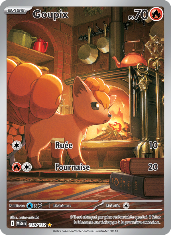 Goupix 138 — Méga-Évolution (French Pokémon TCG card)