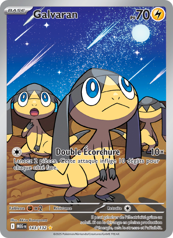Galvaran 143 — Méga-Évolution (French Pokémon TCG card)