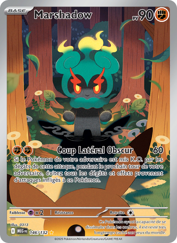 Marshadow 146 — Méga-Évolution (French Pokémon TCG card)