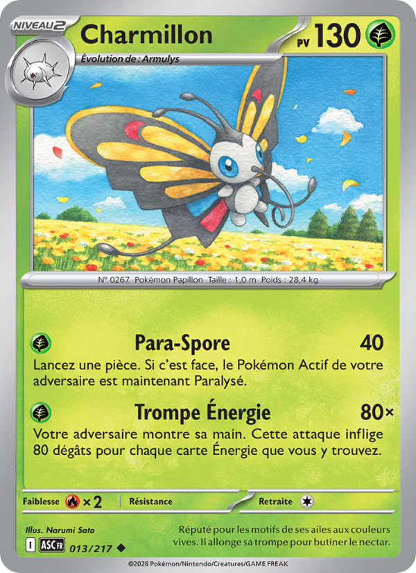 Charmillon 013 — Héros Transcendants (French Pokémon TCG card)