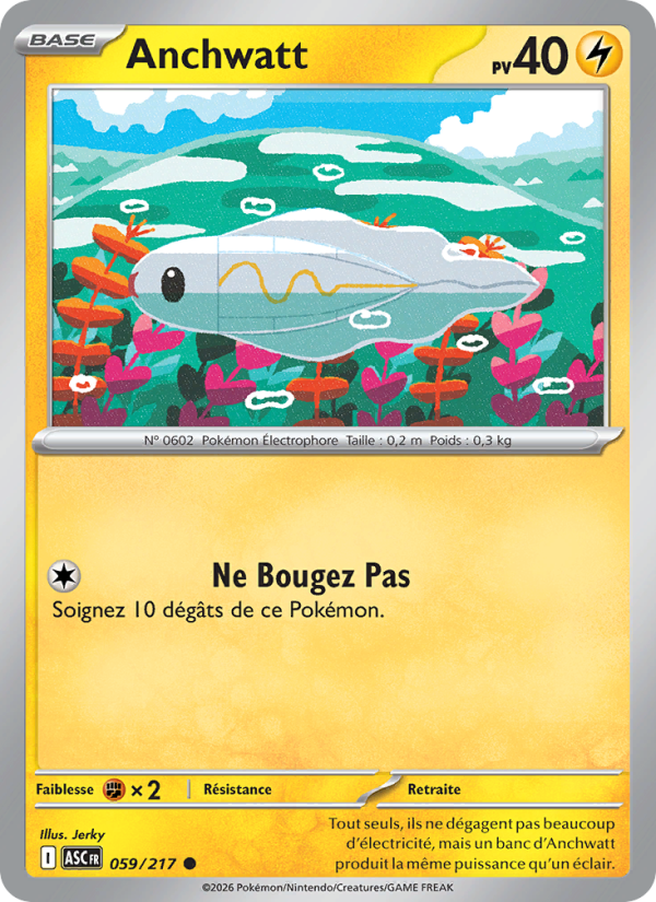 Anchwatt 059 — Héros Transcendants (French Pokémon TCG card)