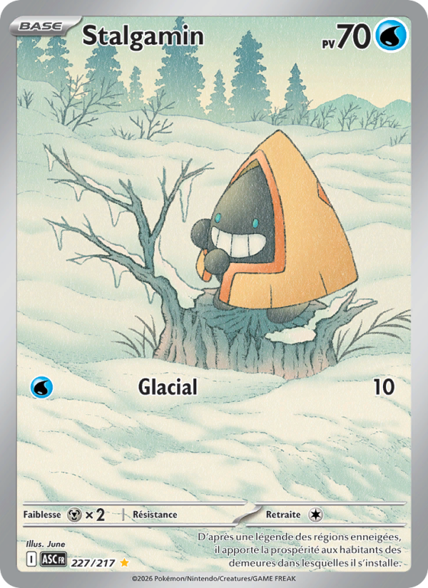 Stalgamin 227 — Héros Transcendants (French Pokémon TCG card)