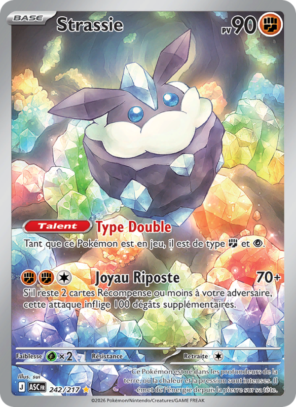 Strassie 242 — Héros Transcendants (French Pokémon TCG card)