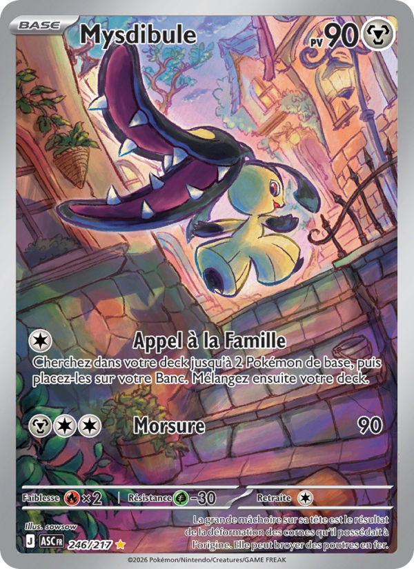 Mysdibule 246 — Héros Transcendants (French Pokémon TCG card)