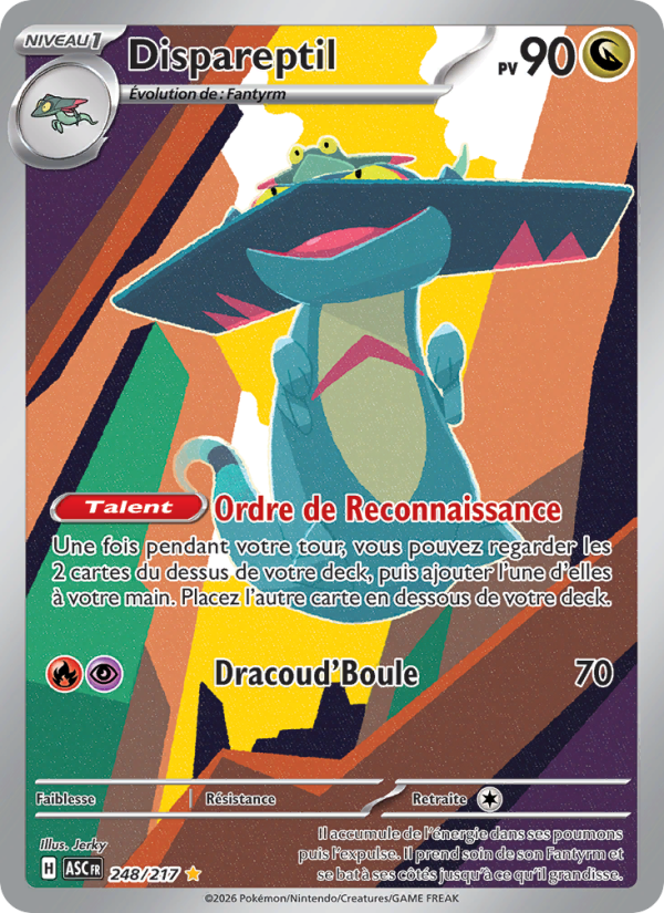 Dispareptil 248 — Héros Transcendants (French Pokémon TCG card)