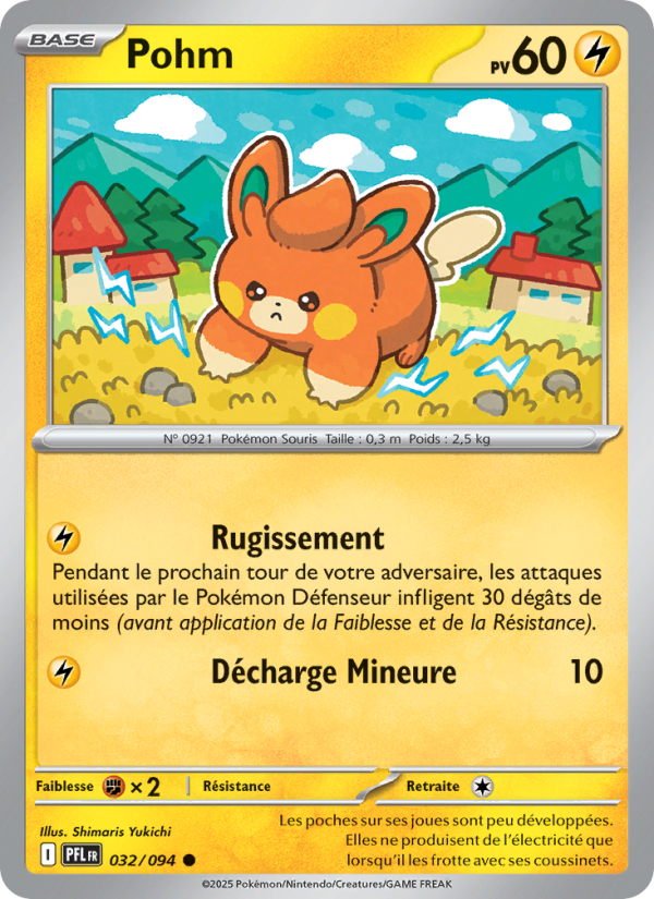 Pohm 032 — Flammes Fantasmagoriques (French Pokémon TCG card)