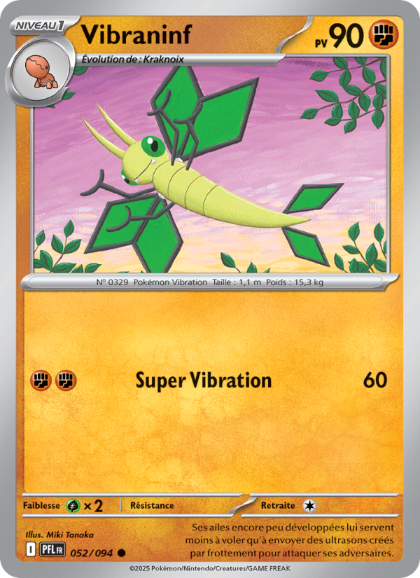Vibraninf 052 — Flammes Fantasmagoriques (French Pokémon TCG card)