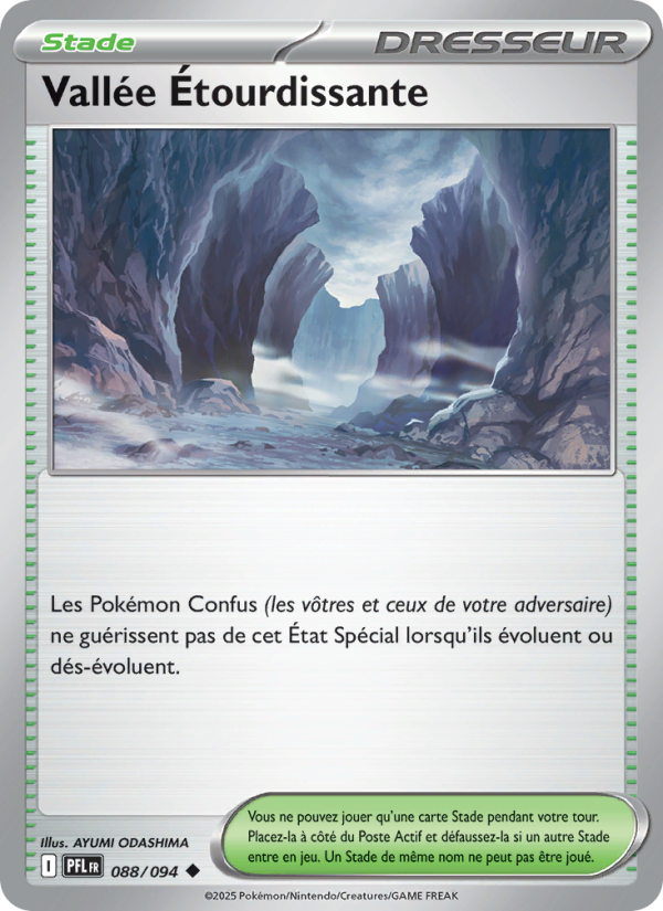 Vallée Étourdissante 088 — Flammes Fantasmagoriques (French Pokémon TCG card)