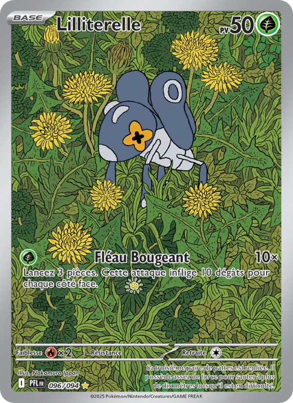 Lilliterelle 096 — Flammes Fantasmagoriques (French Pokémon TCG card)