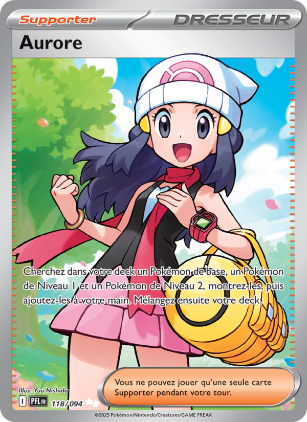 Aurore 118 — Flammes Fantasmagoriques (French Pokémon TCG card)