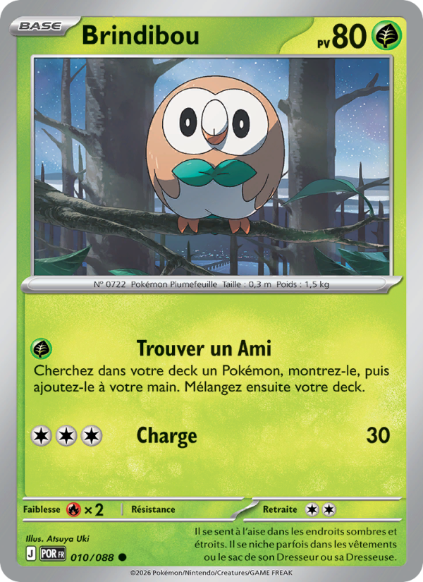 Brindibou 010 — Équilibre Parfait (French Pokémon TCG card)