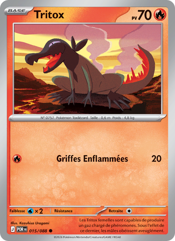 Tritox 015 — Équilibre Parfait (French Pokémon TCG card)