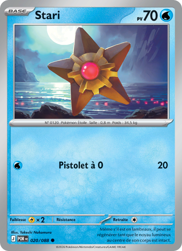 Stari 020 — Équilibre Parfait (French Pokémon TCG card)