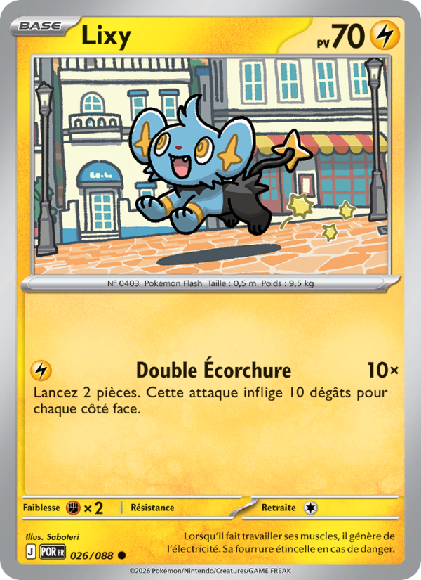 Lixy 026 — Équilibre Parfait (French Pokémon TCG card)