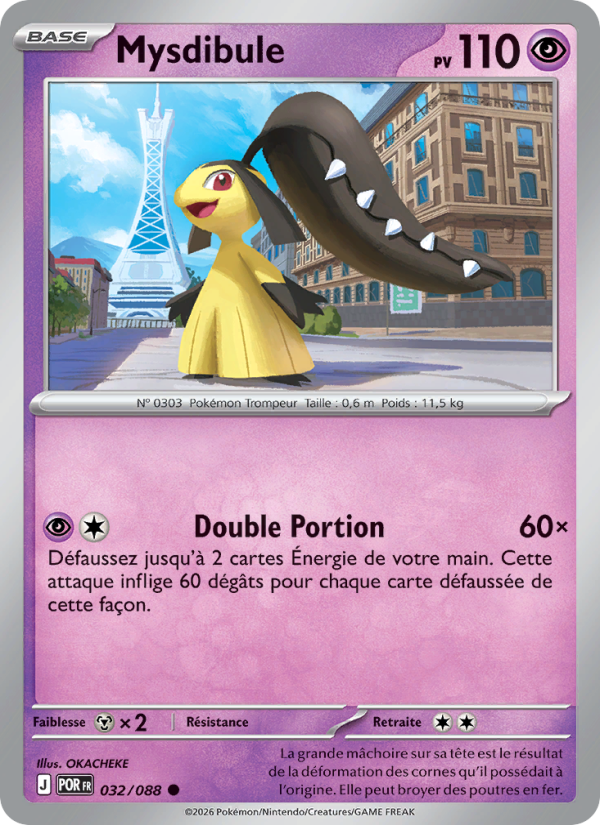 Mysdibule 032 — Équilibre Parfait (French Pokémon TCG card)