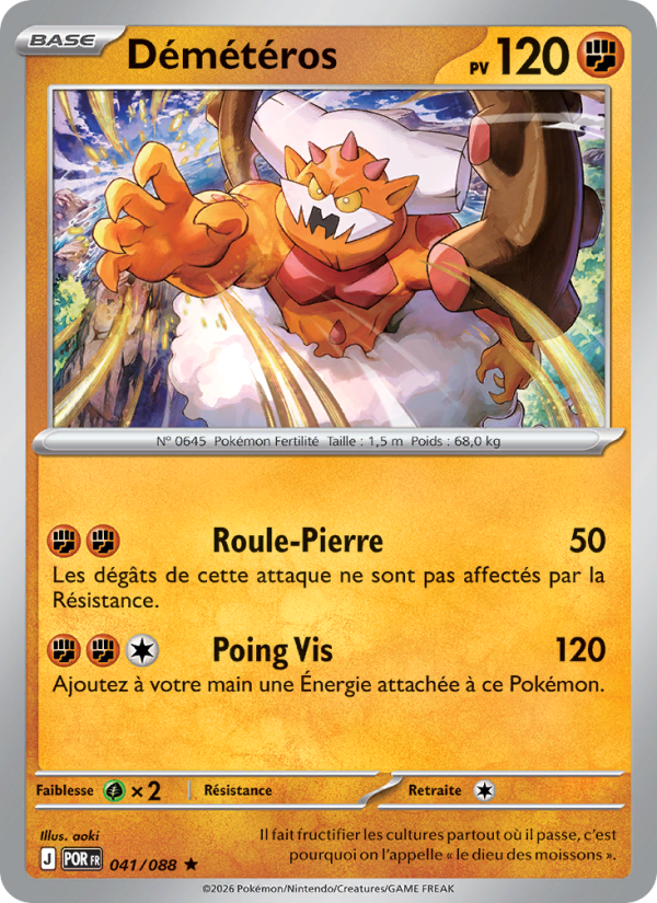 Démétéros 041 — Équilibre Parfait (French Pokémon TCG card)