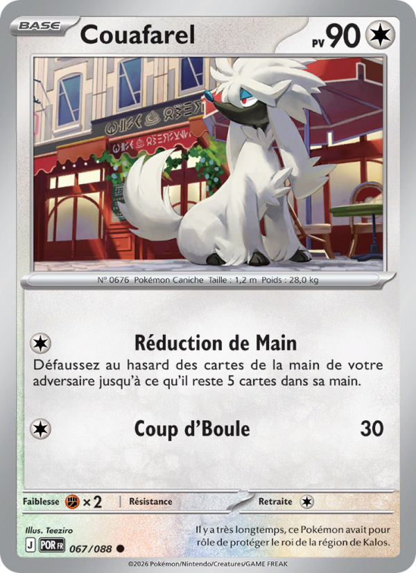 Couafarel 067 — Équilibre Parfait (French Pokémon TCG card)