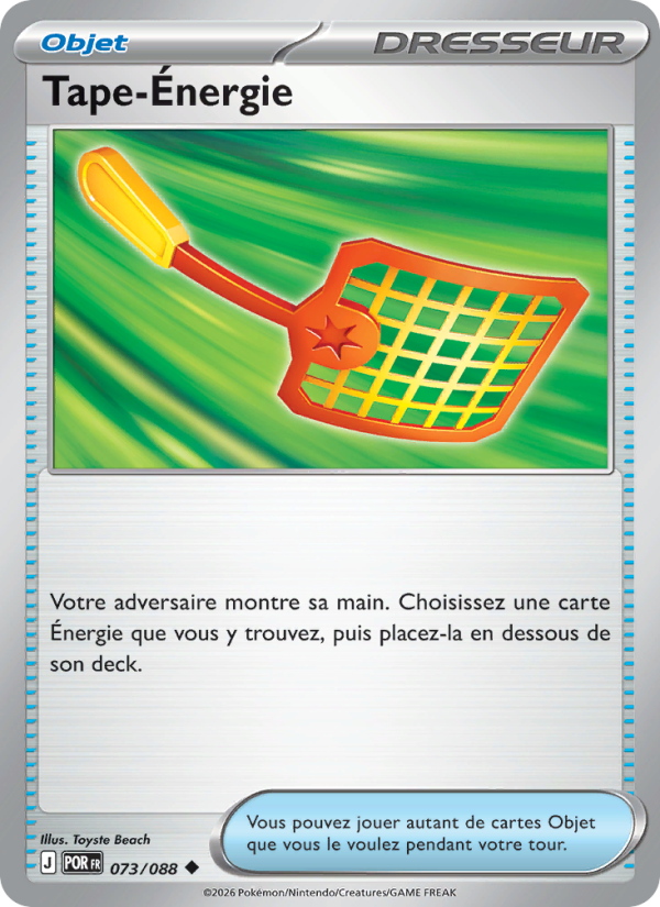 Tape-Énergie 073 — Équilibre Parfait (French Pokémon TCG card)