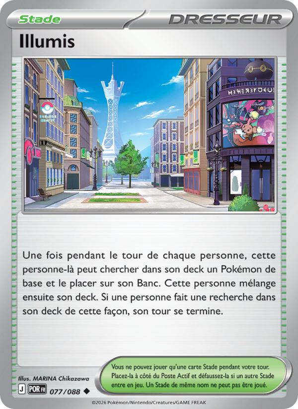 Illumis 077 — Équilibre Parfait (French Pokémon TCG card)